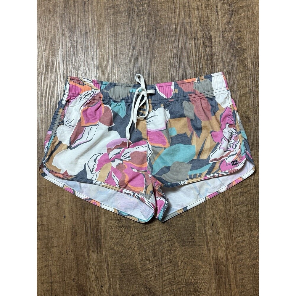 Billabong Wild Sun Womens Boardshorts Size M Multicolor Swim Bottoms Swimwear Po